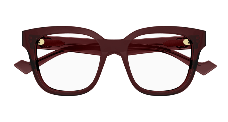 Burgundy Eyeglasses Gucci 889652341293