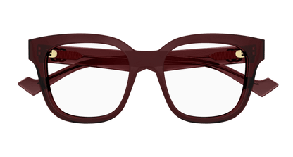 Burgundy Eyeglasses Gucci 889652341293