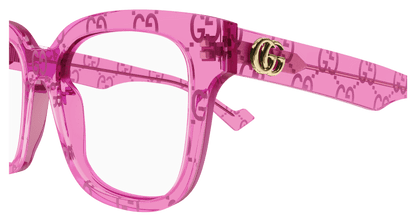 Pink Eyeglasses Gucci 889652531427
