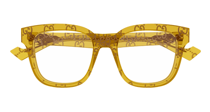 Yellow Eyeglasses Gucci 889652531434