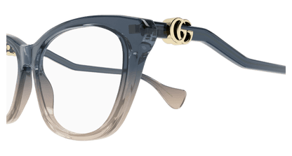 Blue Eyeglasses Gucci 889652352930