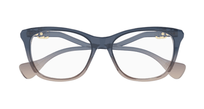 Blue Eyeglasses Gucci 889652352930