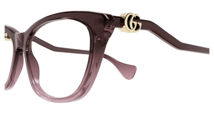 Burgundy Eyeglasses Gucci 889652352961