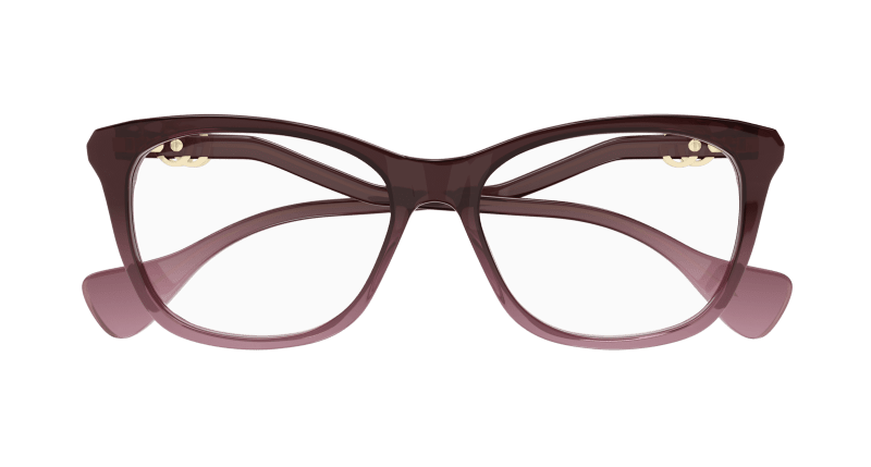 Burgundy Eyeglasses Gucci 889652352961