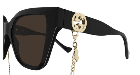 Black Sunglasses Gucci 889652356921