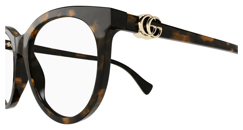 Havana Eyeglasses Gucci 889652375496