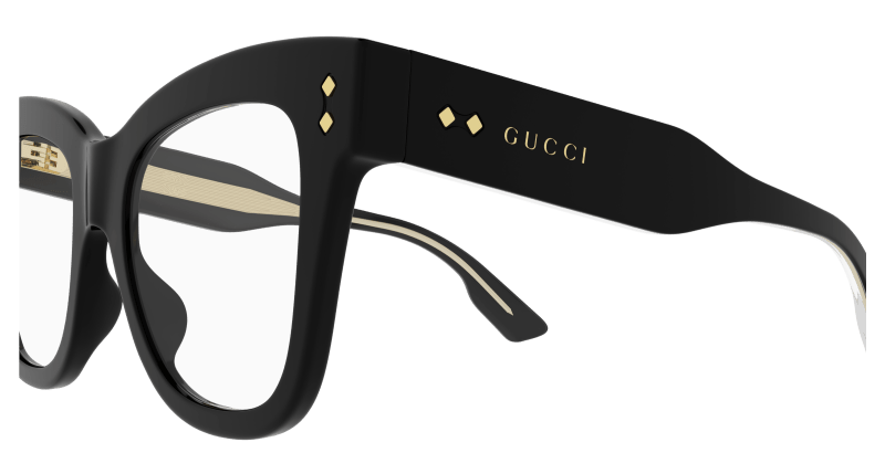 Black Eyeglasses Gucci 889652378848
