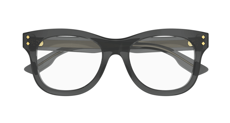 Grey Eyeglasses Gucci 889652375571