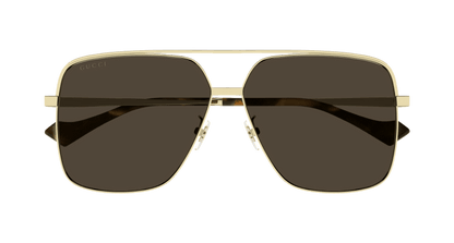 Gold Sunglasses Gucci 889652381497