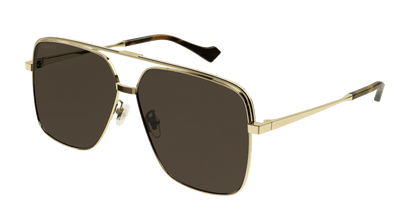 Gold Sunglasses Gucci 889652381497