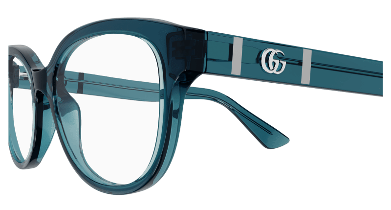 Blue Eyeglasses Gucci 889652379340