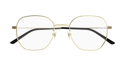 Gold Eyeglasses Gucci 889652381022