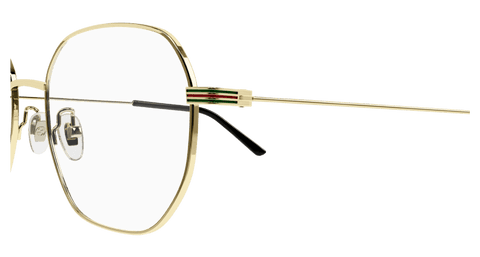 Gold Eyeglasses Gucci 889652381022