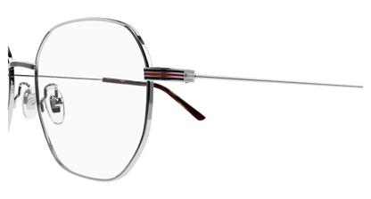 Silver Eyeglasses Gucci 889652381077
