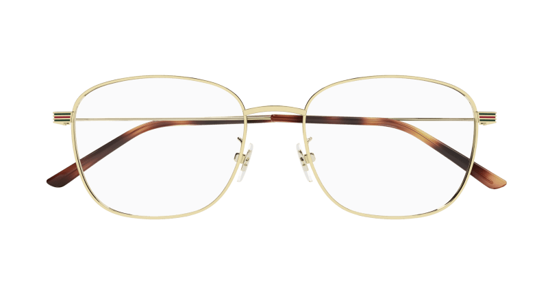 Gold Eyeglasses Gucci 889652381060