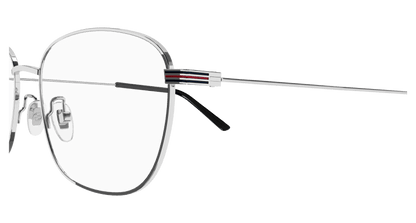 Silver Eyeglasses Gucci 889652381053