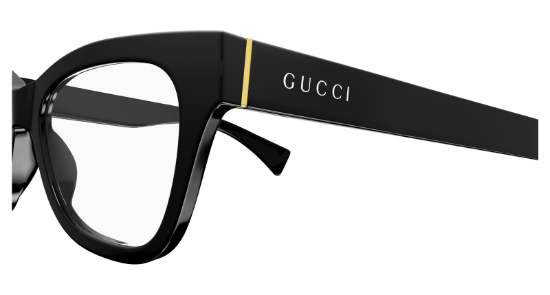 Black Eyeglasses Gucci 889652380759