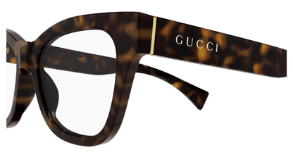 Havana Eyeglasses Gucci 889652407173