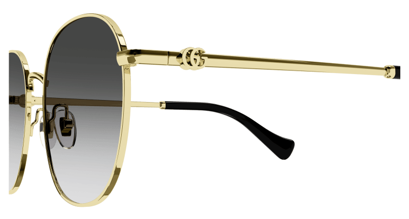 Gold Sunglasses Gucci 889652375892