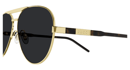 Gold Sunglasses Gucci 889652379203