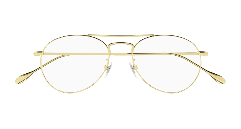 Gold Eyeglasses Gucci 889652393018