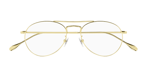 Gold Eyeglasses Gucci 889652393018