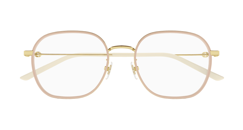 Gold Eyeglasses Gucci 889652392646