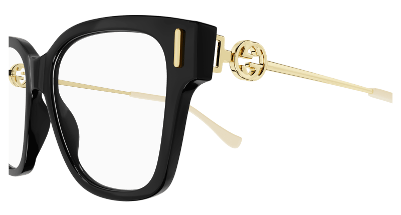 Black Eyeglasses Gucci 889652392257