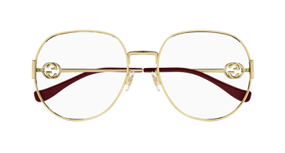 Gold Eyeglasses Gucci 889652392882