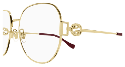 Gold Eyeglasses Gucci 889652392882