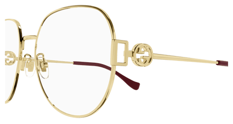 Gold Eyeglasses Gucci 889652392882