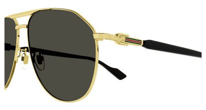 Gold Sunglasses Gucci 889652394039