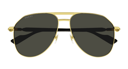 Gold Sunglasses Gucci 889652394039
