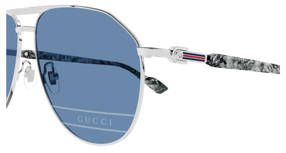 Silver Sunglasses Gucci 889652470542