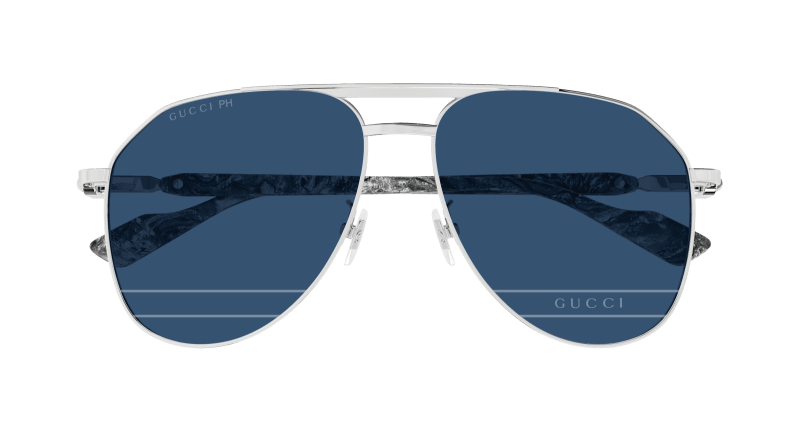 Silver Sunglasses Gucci 889652470542