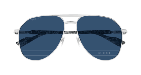 Silver Sunglasses Gucci 889652470542