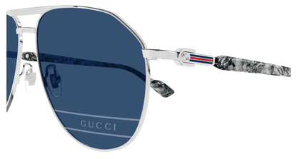 Silver Sunglasses Gucci 889652470542