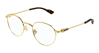 Gold Eyeglasses Gucci 889652394114