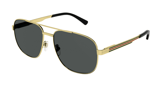Gold Sunglasses Gucci 889652394350
