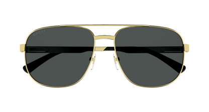 Gold Sunglasses Gucci 889652394350