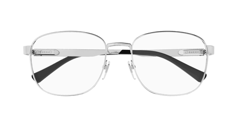Silver Eyeglasses Gucci 889652395005