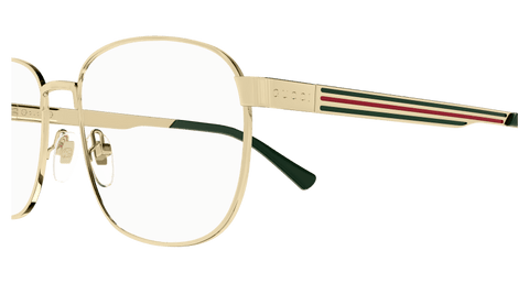 Gold Eyeglasses Gucci 889652395012