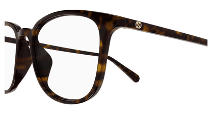 Havana Eyeglasses Gucci 889652393407