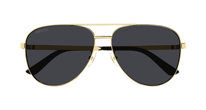 Gold Sunglasses Gucci 889652394619