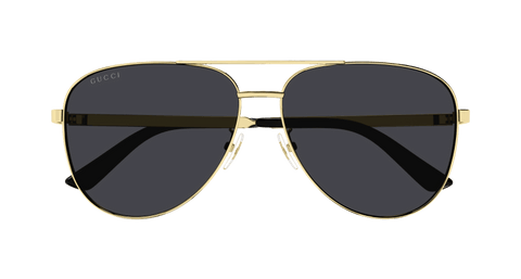 Gold Sunglasses Gucci 889652394619