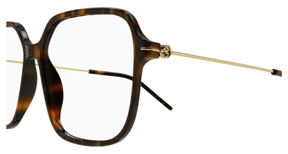 Havana Eyeglasses Gucci 889652416069