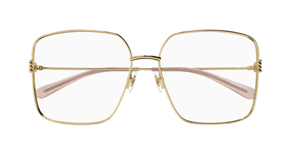 Gold Eyeglasses Gucci 889652412771