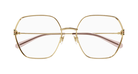 Gold Eyeglasses Gucci 889652413105