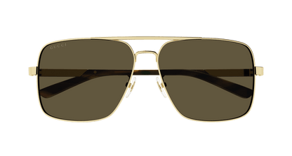 Gold Sunglasses Gucci 889652413815