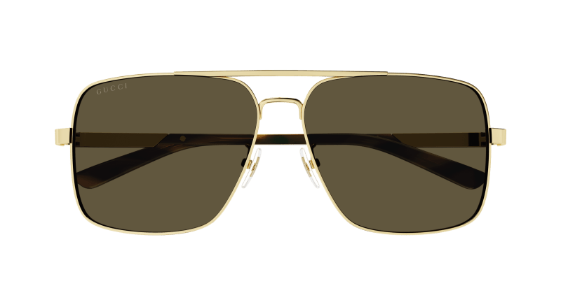 Gold Sunglasses Gucci 889652413815